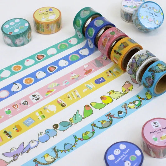 King Corporation Namihei Birds Masking Tape Collection