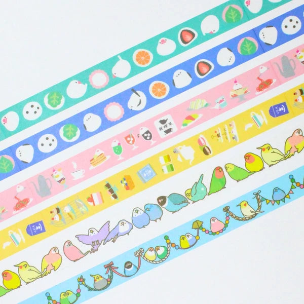 King Corporation Namihei Birds Masking Tape Collection