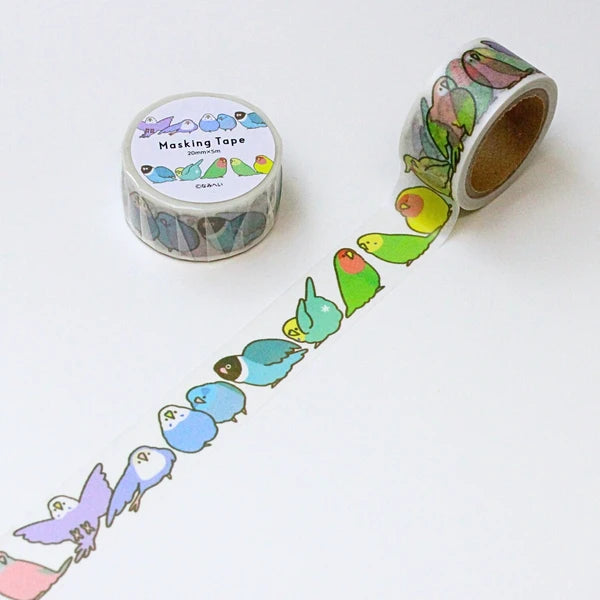 King Corporation Namihei Birds Masking Tape Collection