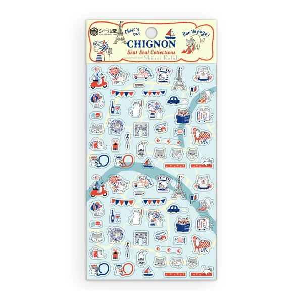 SEAL-DO PRINTING Sticker Sheet - Chignon - Additional product image