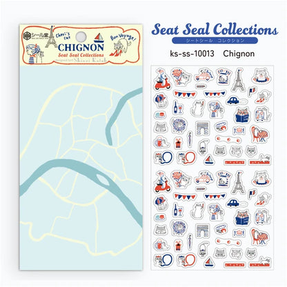 SEAL-DO PRINTING Sticker Sheet - Chignon - Additional product image