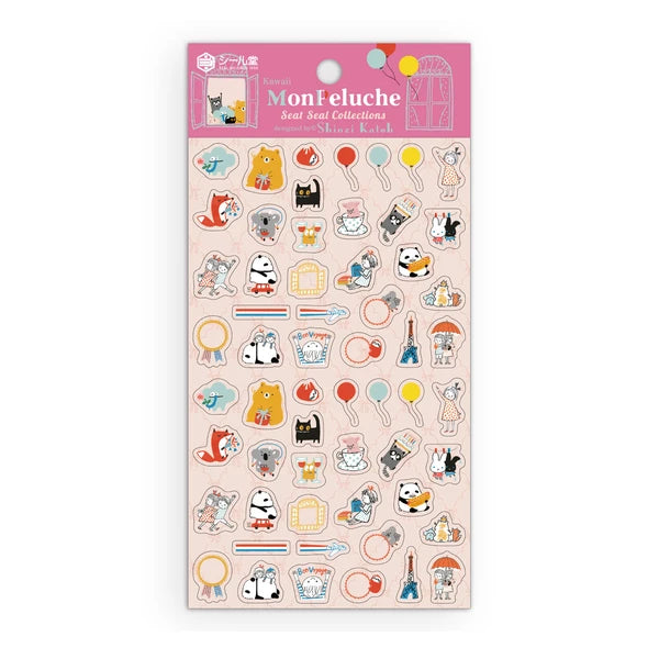 SEAL-DO PRINTING Sticker Sheet - Kawaii Mon Peluche - Additional product image