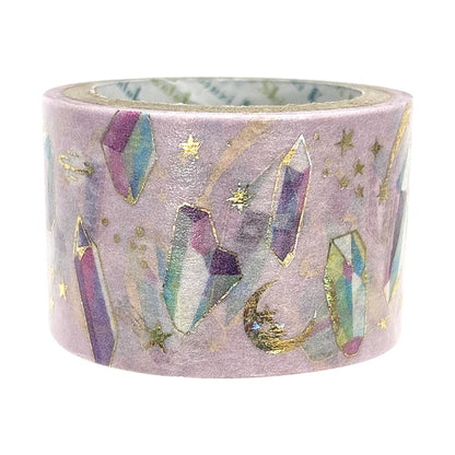 SEAL-DO PRINTING Kirapika 27mm Masking Tape - Celestial Bodies & Minerals - Additional product image