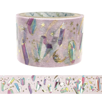 SEAL-DO PRINTING Kirapika 27mm Masking Tape - Celestial Bodies & Minerals - Additional product image