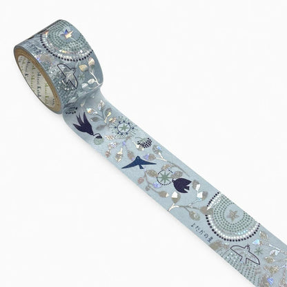 SEAL-DO PRINTING Miyazawa Kenji Kirapika Foil Wide Masking Tape - The Nighthawk Star 2