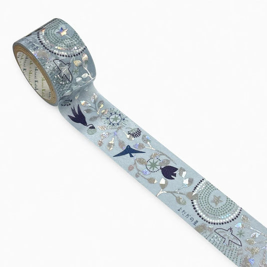 SEAL-DO PRINTING Miyazawa Kenji Kirapika Foil Wide Masking Tape - The Nighthawk Star 2