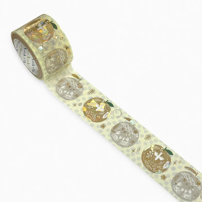 SEAL-DO PRINTING Miyazawa Kenji Kirapika Foil Wide Masking Tape - Yamanashi 2