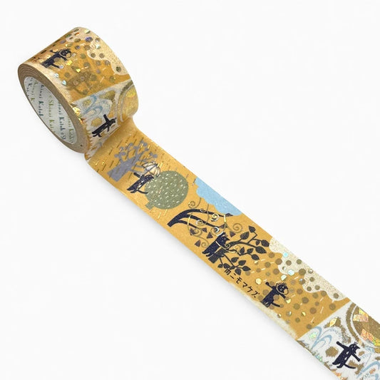 SEAL-DO PRINTING Miyazawa Kenji Kirapika 27mm Masking Tape - Ame ni mo Makezu - Wholesale Pack