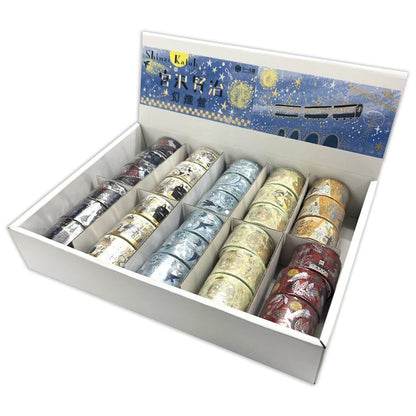 SEAL-DO PRINTING Miyazawa Kenji Kirapika Masking Tape Display Set - Additional product image