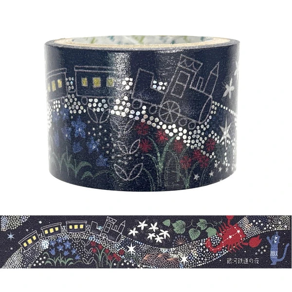 SEAL-DO PRINTING Miyazawa Kenji Kirapika Masking Tape Display Set - Additional product image