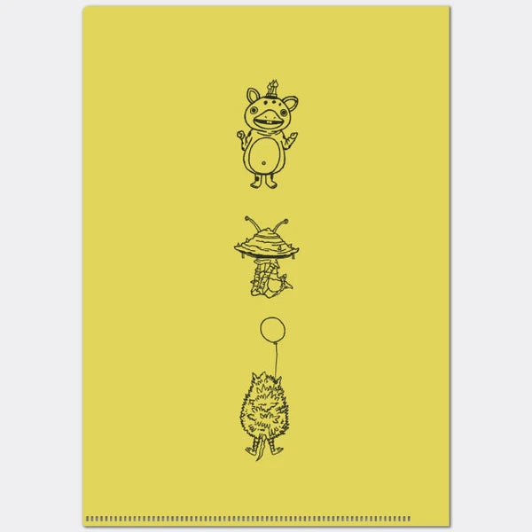 Kinose Printing Ultra Monsters Collection Clear File