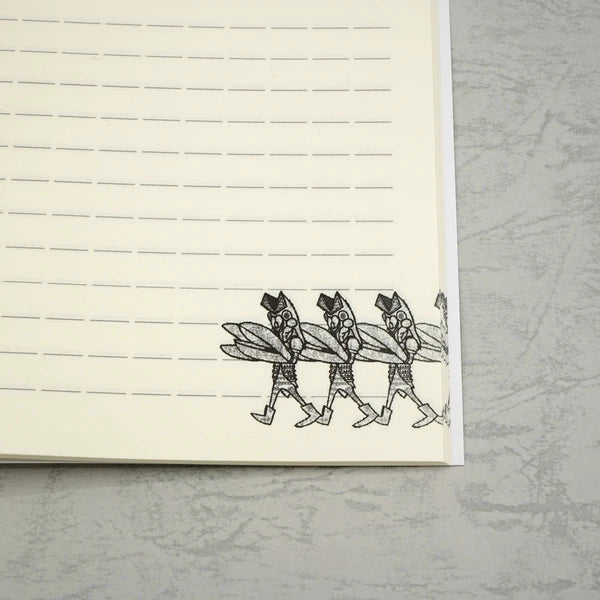 Kinose Printing Ultra Monsters Collection Alien Baltan vs Ultraman Notebook