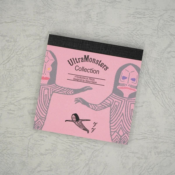Kinose Printing Ultra Monsters Collection Dada Block Memo Pad