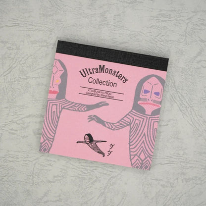 Kinose Printing Ultra Monsters Collection Dada Block Memo Pad