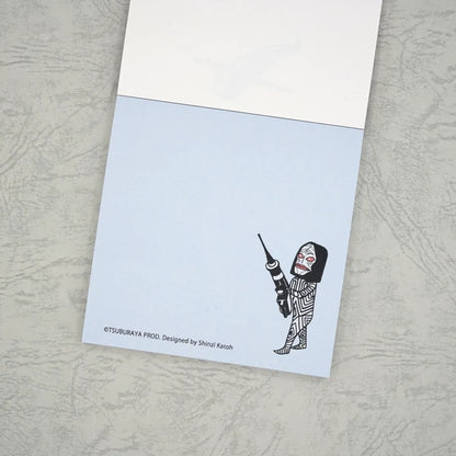 Kinose Printing Ultra Monsters Collection Dada Block Memo Pad