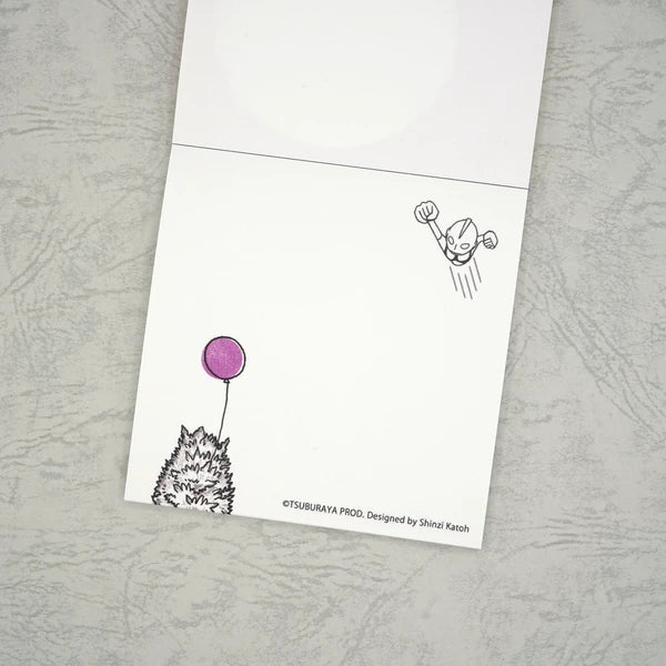 Kinose Printing Ultra Monsters Collection BM-01075 Block Memo Pad