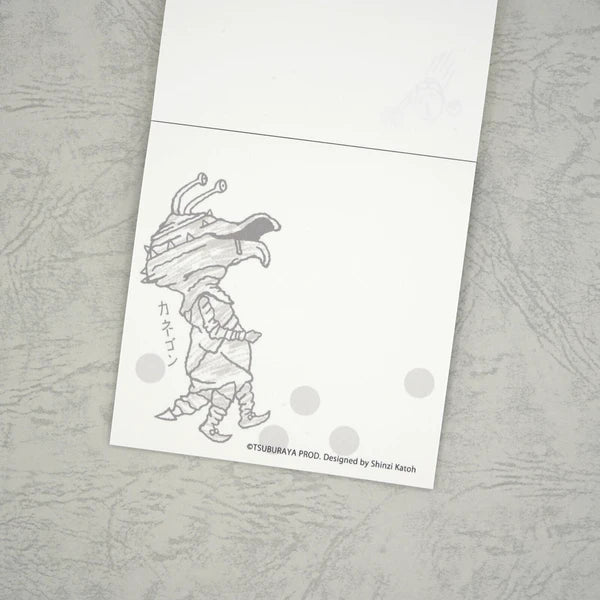 Kinose Printing Ultra Monsters Collection BM-01075 Block Memo Pad