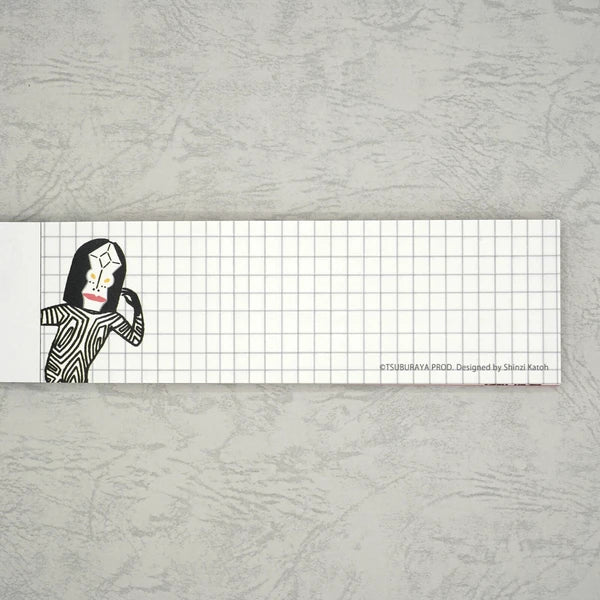 Kinose Printing Ultra Monsters Collection Dada Mini Letter Pad