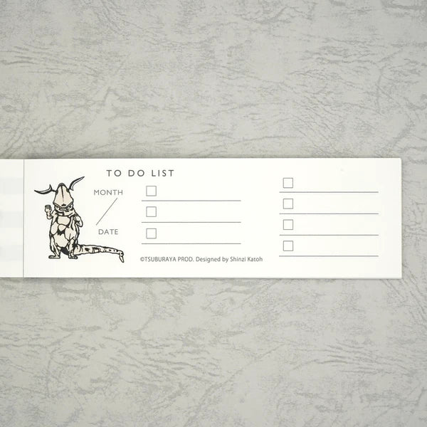 Kinose Printing Ultra Monsters Collection Eleking Mini Letter Pad