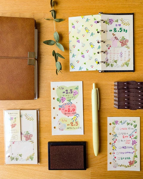 Fujihato-sha grace Planner Refill M5 Size