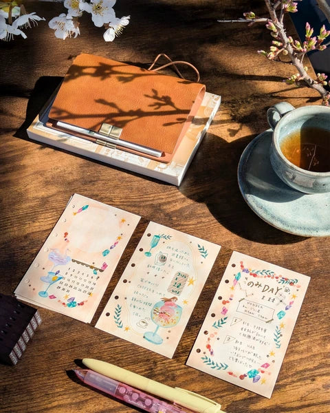 Fujihato-sha wonder Planner Refill M6 Size