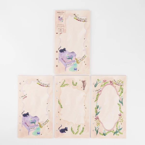 Fujihato-sha gold Planner Refill Bible Size