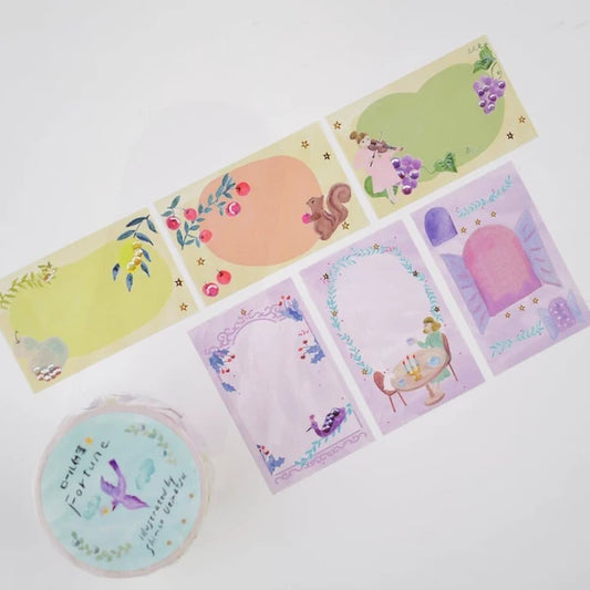 Fujihato-sha Fortune Roll Sticky Notes