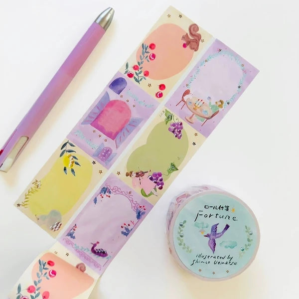 Fujihato-sha Fortune Roll Sticky Notes
