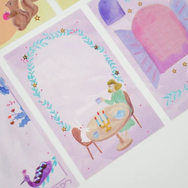 Fujihato-sha Fortune Roll Sticky Notes