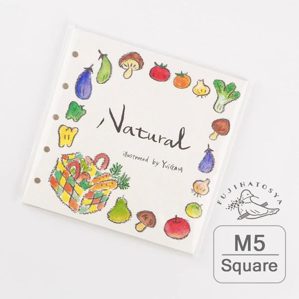 Fujihato-sha Natural Planner Refill M5 Square Size