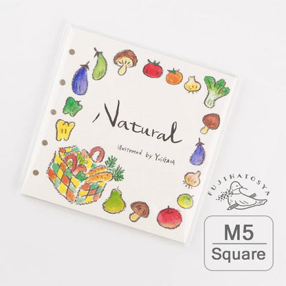 Fujihato-sha Natural Planner Refill M5 Square Size