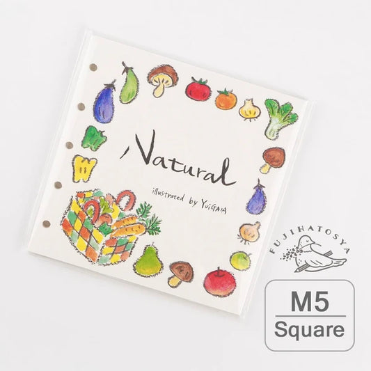 Fujihato-sha Natural Planner Refill M5 Square Size