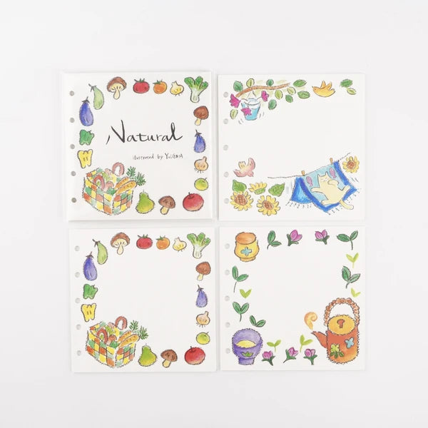 Fujihato-sha Natural Planner Refill M5 Square Size