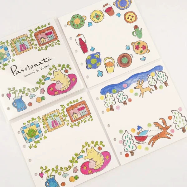 Fujihato-sha Passionate Planner Refill M5 Square Size