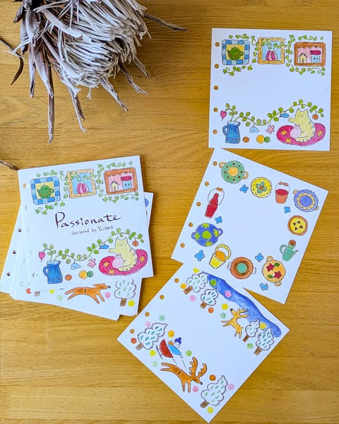 Fujihato-sha Passionate Planner Refill M5 Square Size