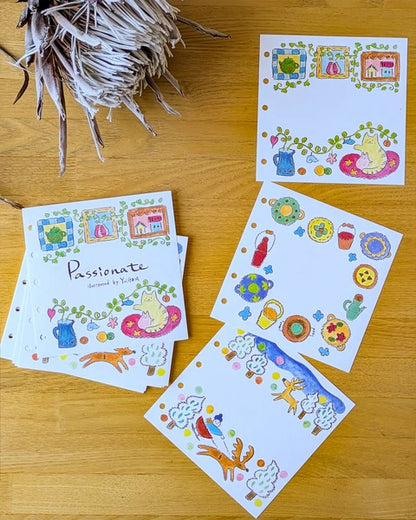 Fujihato-sha Passionate Planner Refill M5 Square Size