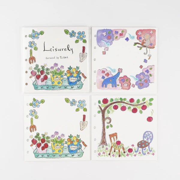 Fujihato-sha Leisurely Planner Refill M5 Square Size