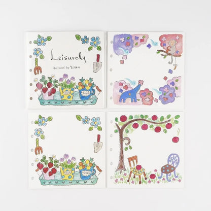 Fujihato-sha Leisurely Planner Refill M5 Square Size