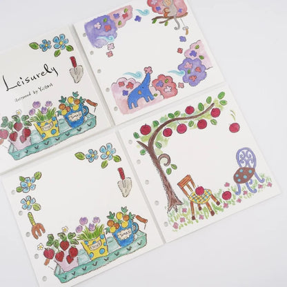 Fujihato-sha Leisurely Planner Refill M5 Square Size