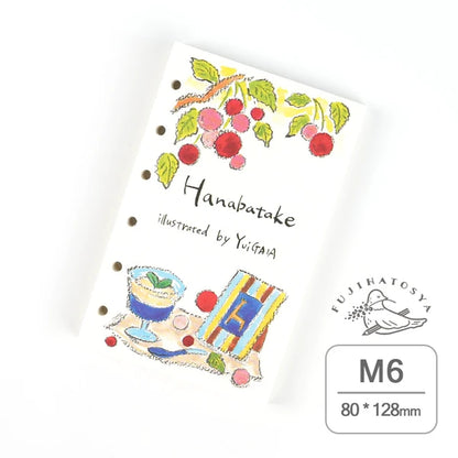 Fujihato-sha Hanabatake Planner Refill M6 Size