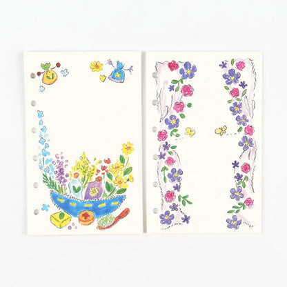 Fujihato-sha Hanabatake Planner Refill M6 Size
