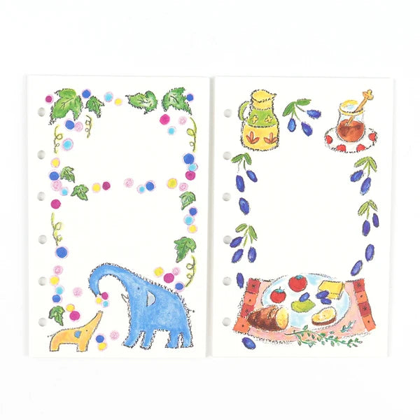 Fujihato-sha Hanabatake Planner Refill M6 Size
