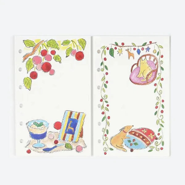 Fujihato-sha Hanabatake Planner Refill M6 Size
