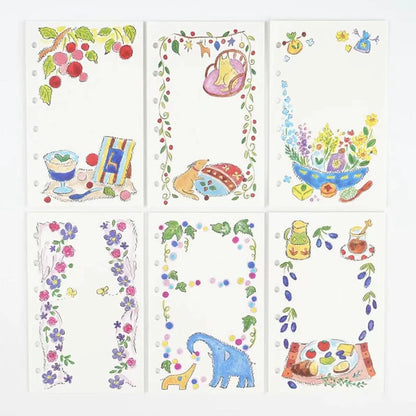 Fujihato-sha Hanabatake Planner Refill M6 Size
