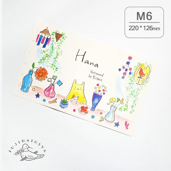 Fujihato-sha HANA Planner Refill M6 Size