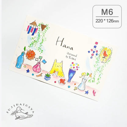 Fujihato-sha HANA Planner Refill M6 Size