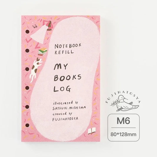 Fujihato-sha MY BOOKs LOG Planner Refill M6 Size