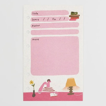 Fujihato-sha MY BOOKs LOG Planner Refill M6 Size