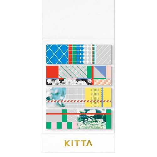 KING JIM KITTA Pre-cut Masking Tape Collection