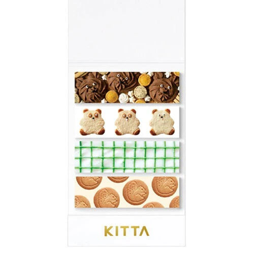 KING JIM KITTA Pre-cut Masking Tape Collection